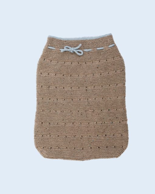 Strickset Baby Strampelsack Aus Como Tweed Und Como Von Lamana