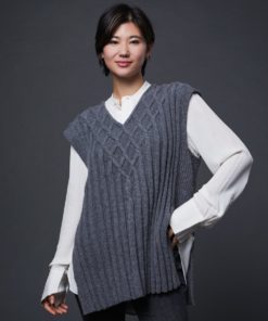 Strickset Pullunder Roost aus Como von Lamana