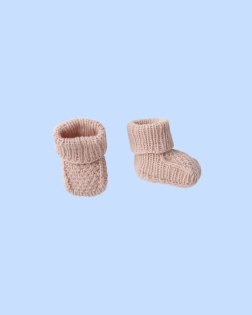 Strickset Baby Puschen Aus Como Von Lamana