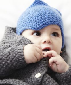 Strickset Baby Mütze aus Como von Lamana