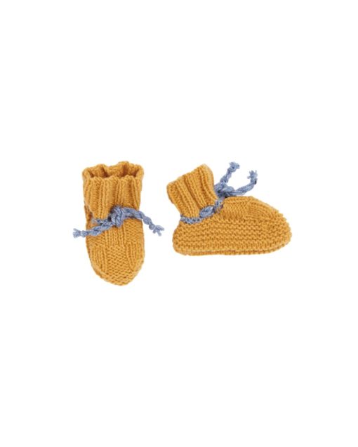 Strickset Baby Puschen Aus Como Von Lamana