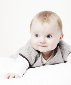 Strickset Weste aus Como von Lamana