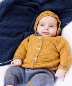 Strickset Baby Jacke aus Como von Lamana