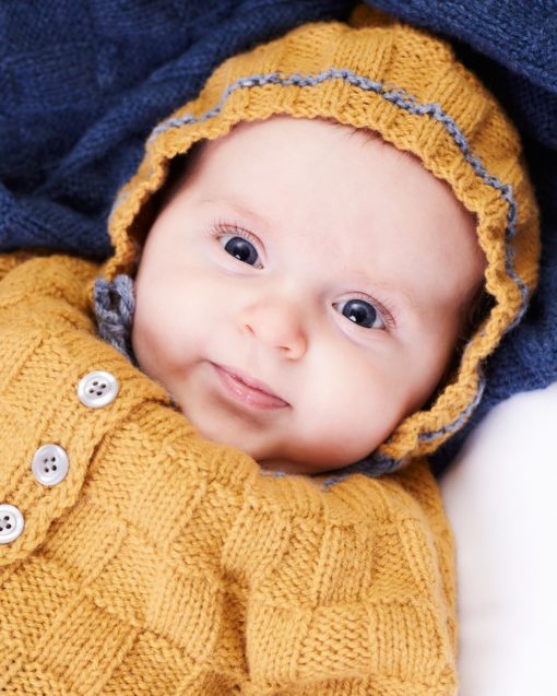 Strickset Baby Mütze Aus Como Von Lamana