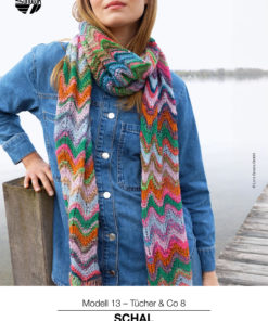 Strickset Schal aus Colorissimo und Soffio von Lana Grossa