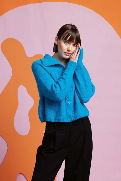 Strickset Jacke Aus Malou Light Von Lang Yarns