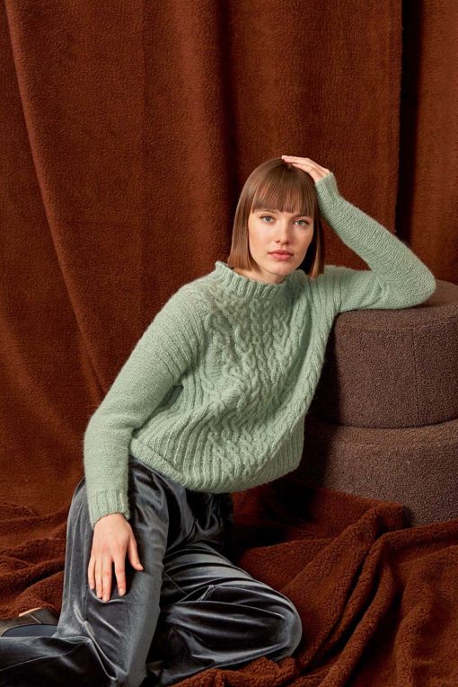 Strickset Pullover Aus Malou Light Von Lang Yarns