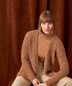 Strickset Jacke aus Fortuna von Lang Yarns