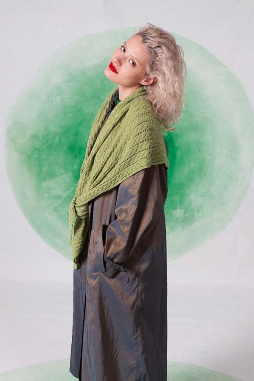 Strickset Dreiecktuch Aus Noelle Von Lang Yarns