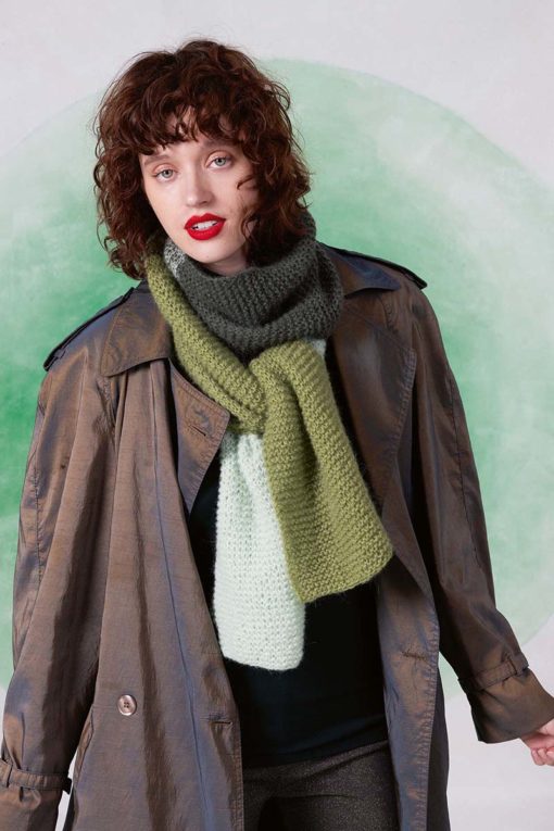 Strickset Schal Aus Zen Von Lang Yarns