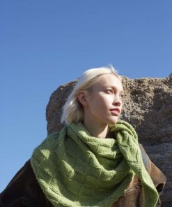 Strickset Dreiecktuch aus Memory von Lang Yarns