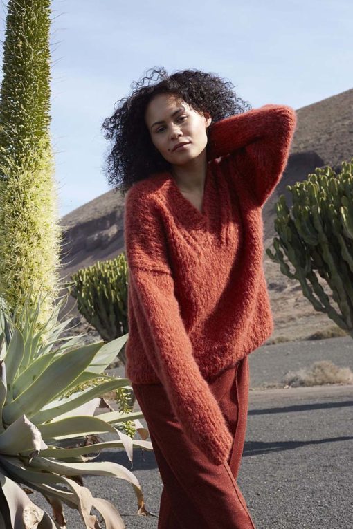 Strickset Pullover Aus Desire Von Lang Yarns