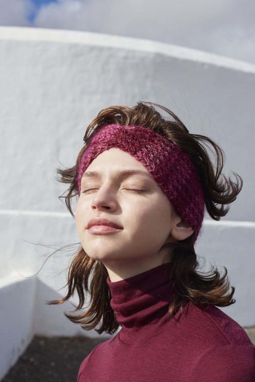 Strickset Stirnband Aus Glamour Von Lang Yarns