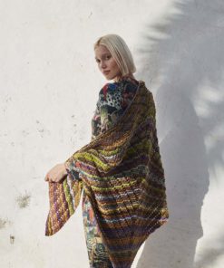 Strickset Dreiecktuch aus Mystery von Lang Yarns
