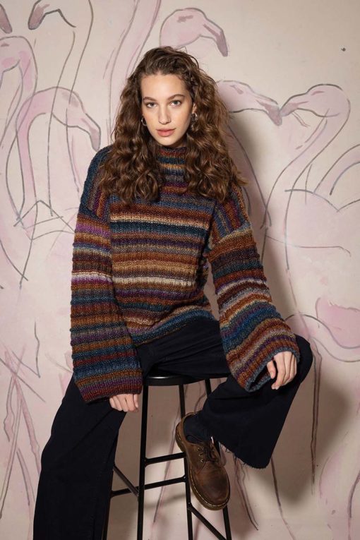 Strickset Pullover Aus Cloud Von Lang Yarns