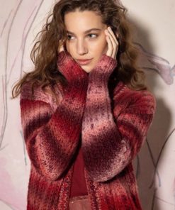 Strickset Cardigan Aus Cloud Tweed Von Lang Yarns 5 901 073 008 D1