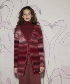 Strickset Cardigan Aus Cloud Tweed Von Lang Yarns 7 901 073 008 D3