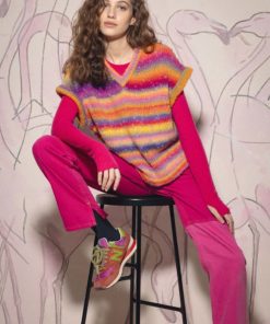 Strickset Pullunder aus Cloud Tweed von Lang Yarns