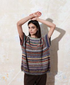 Strickset Pullover Top Down aus Magnolia von Lang Yarns
