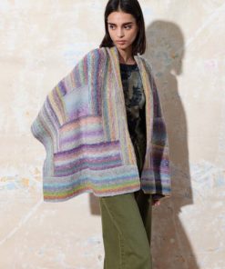 Strickset Schultertuch aus Magnolia von Lang Yarns