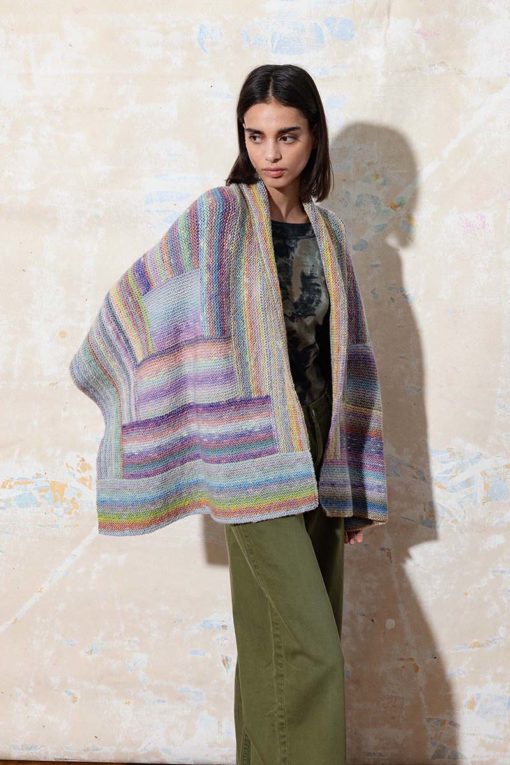 Strickset Schultertuch Aus Magnolia Von Lang Yarns