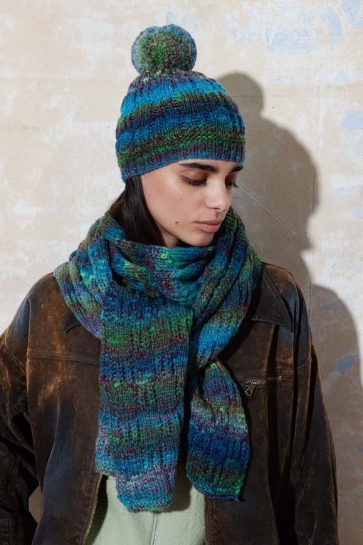 Strickset Mütze Aus Magnolia Von Lang Yarns