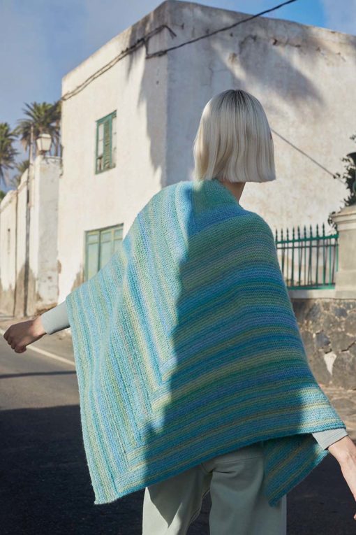 Strickset Dreiecktuch Aus Harmony Von Lang Yarns