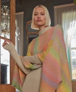 Strickset Poncho aus Harmony von Lang Yarns