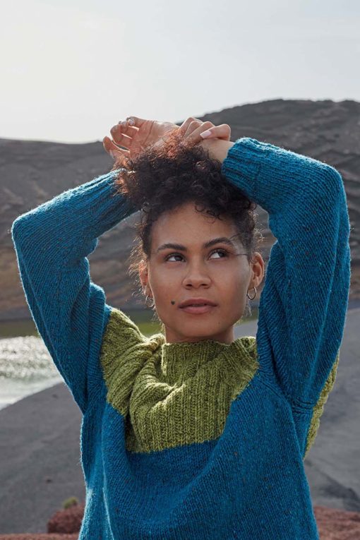 Strickset Pullover Aus Donegal Tweed+ Von Lang Yarns