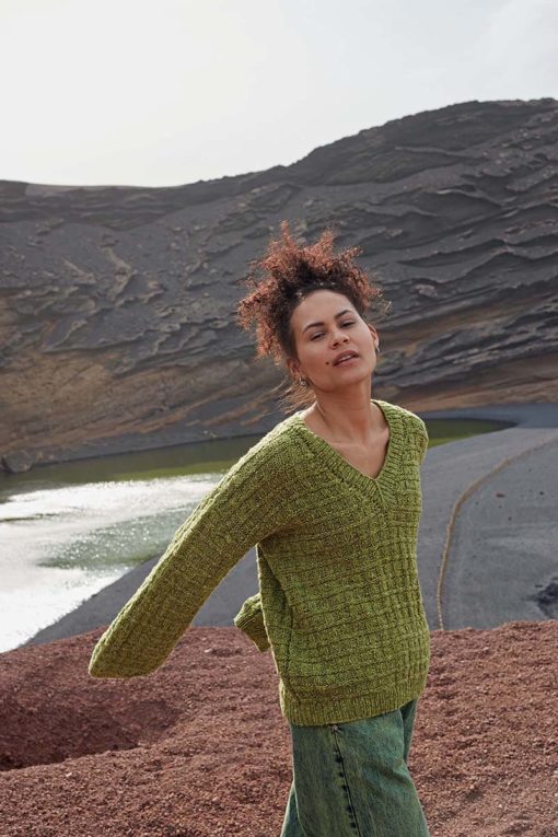 Strickset Pullover Aus Donegal Tweed+ Von Lang Yarns