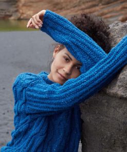 Strickset Pullover Aus Donegal Tweed+ Von Lang Yarns 7 901 077 008 D2