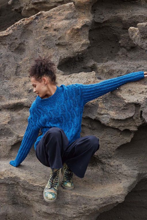Strickset Pullover Aus Donegal Tweed+ Von Lang Yarns