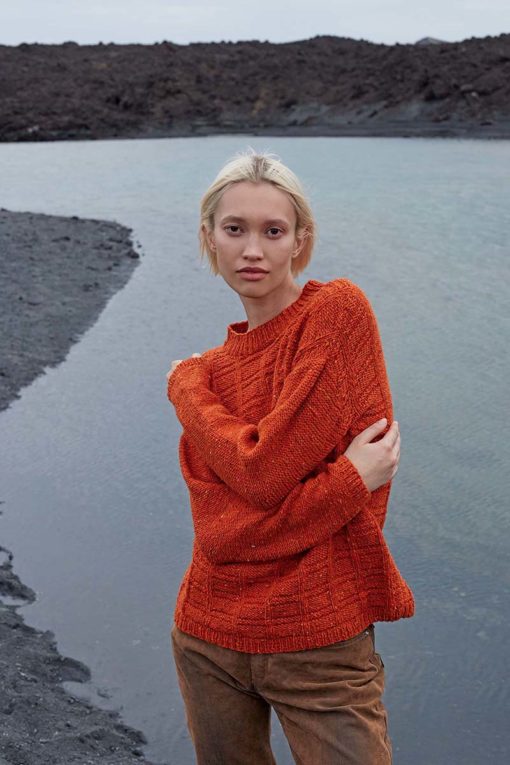 Strickset Pullover Aus Donegal Tweed+ Von Lang Yarns