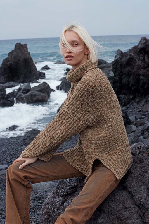 Strickset Pullover Aus Donegal Tweed+ Von Lang Yarns