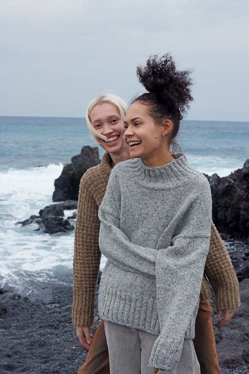 Strickset Pullover Aus Donegal Tweed+ Von Lang Yarns