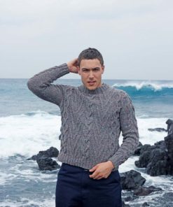 Strickset Pullover Unisex aus Donegal Tweed+ von Lang Yarns