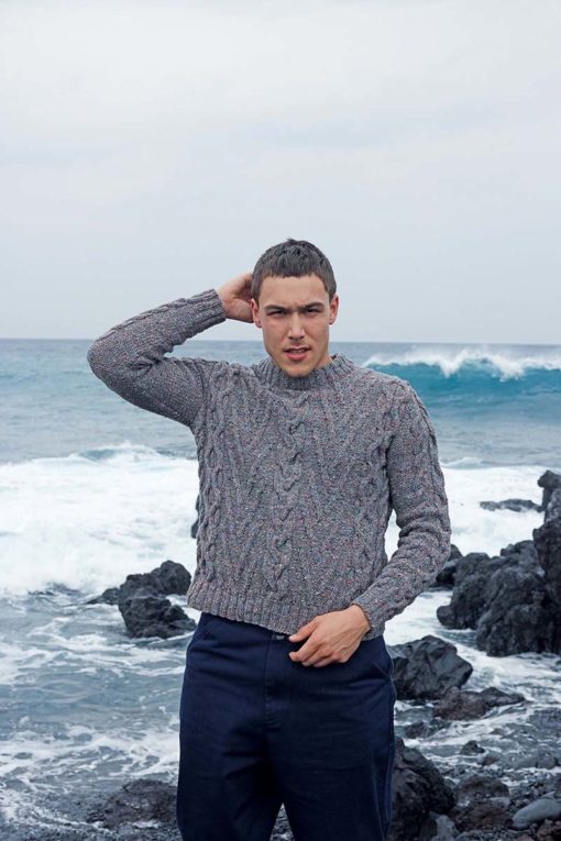 Strickset Pullover Unisex Aus Donegal Tweed+ Von Lang Yarns