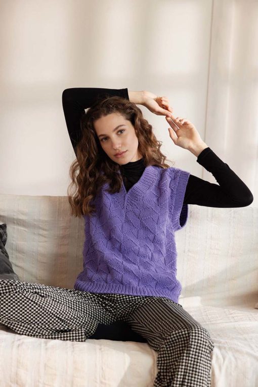 Strickset Pullunder Aus Cashmere+ Von Lang Yarns