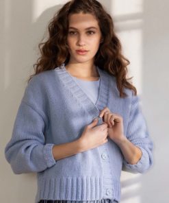 Strickset Jacke aus Cashmere+ von Lang Yarns