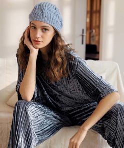 Strickset Mütze aus Cashmere+ von Lang Yarns