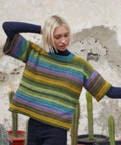 Strickset Kurzarmpullover gehäkelt aus Move 6-fach/6-ply von Lang Yarns