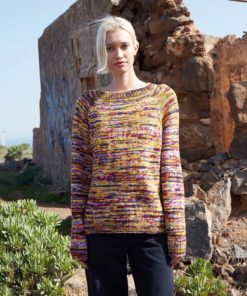 Strickset Top Down Pullover Aus Move 8-Fach/8-Ply Von Lang Yarns 7 901 079 010 D3