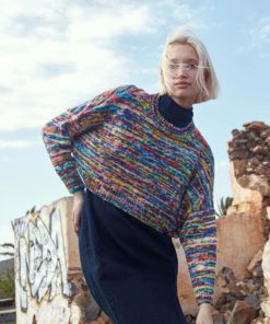 Strickset Kurzer Pullover aus Move 8-fach/8-ply von Lang Yarns