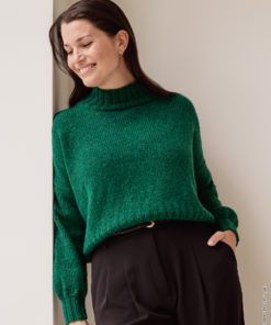 Strickset Pullover Glatt Rechts aus Alta Moda Alpaca von Lana Grossa