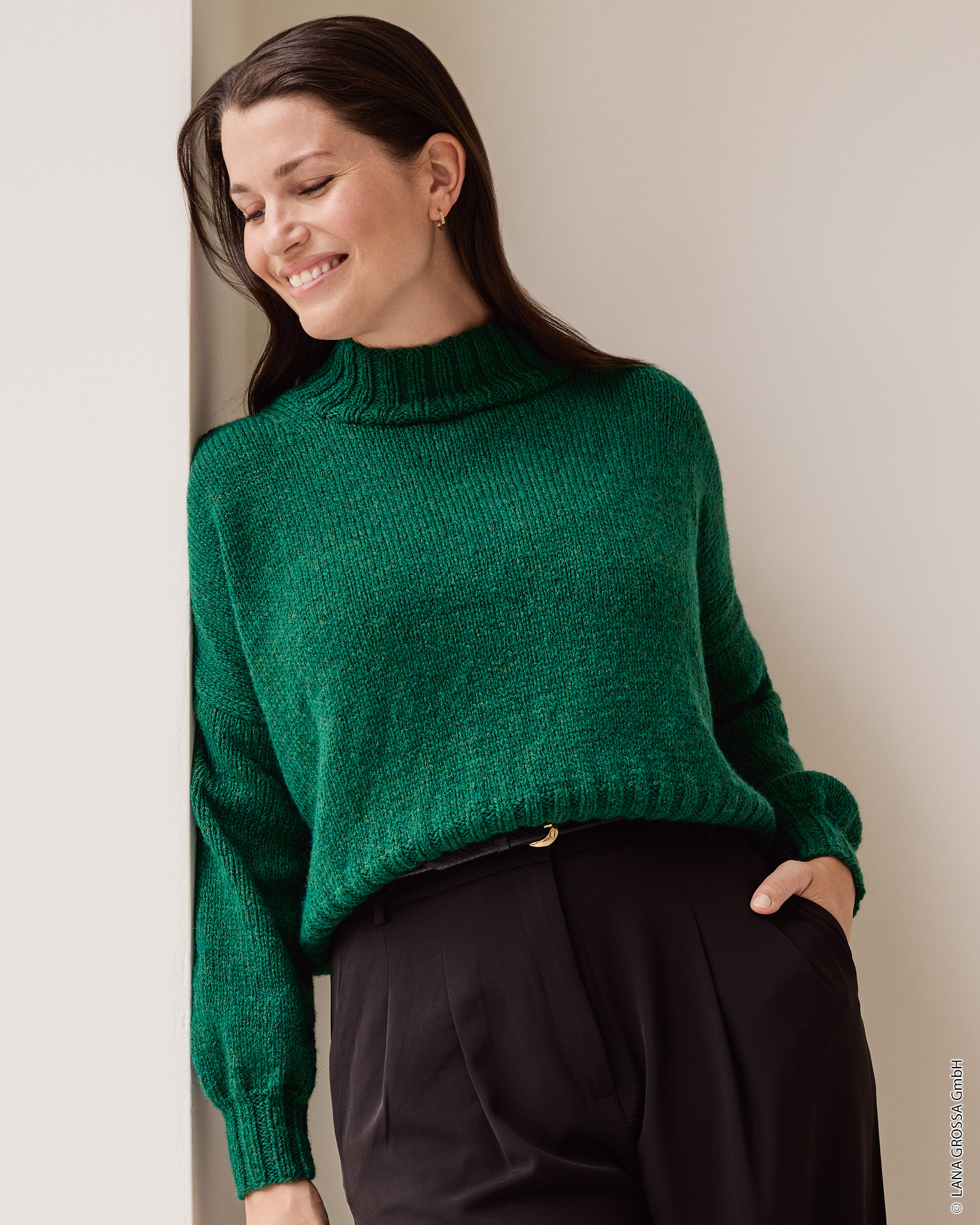 Strickset Pullover Glatt Rechts Aus Alta Moda Alpaca Von Lana Grossa 1 Strickset Pullover Glatt Rechts Aus Alta Moda Alpaca Von Lana Grossa