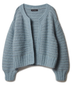 Strickset Jacke Kraus Rechts Aus Cool Wool Und Silkhair Von Lana Grossa 4 Strickset Jacke Kraus Rechts Aus Cool Wool Und Silkhair Von Lana Grossa – Bild 2