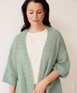 Strickset Cardigan Mit Kurzen Ärmeln Aus Setasuri Von Lana Grossa 5 Hw2024 Classici 27 Lana Grossa 9230227 M42 Mf3