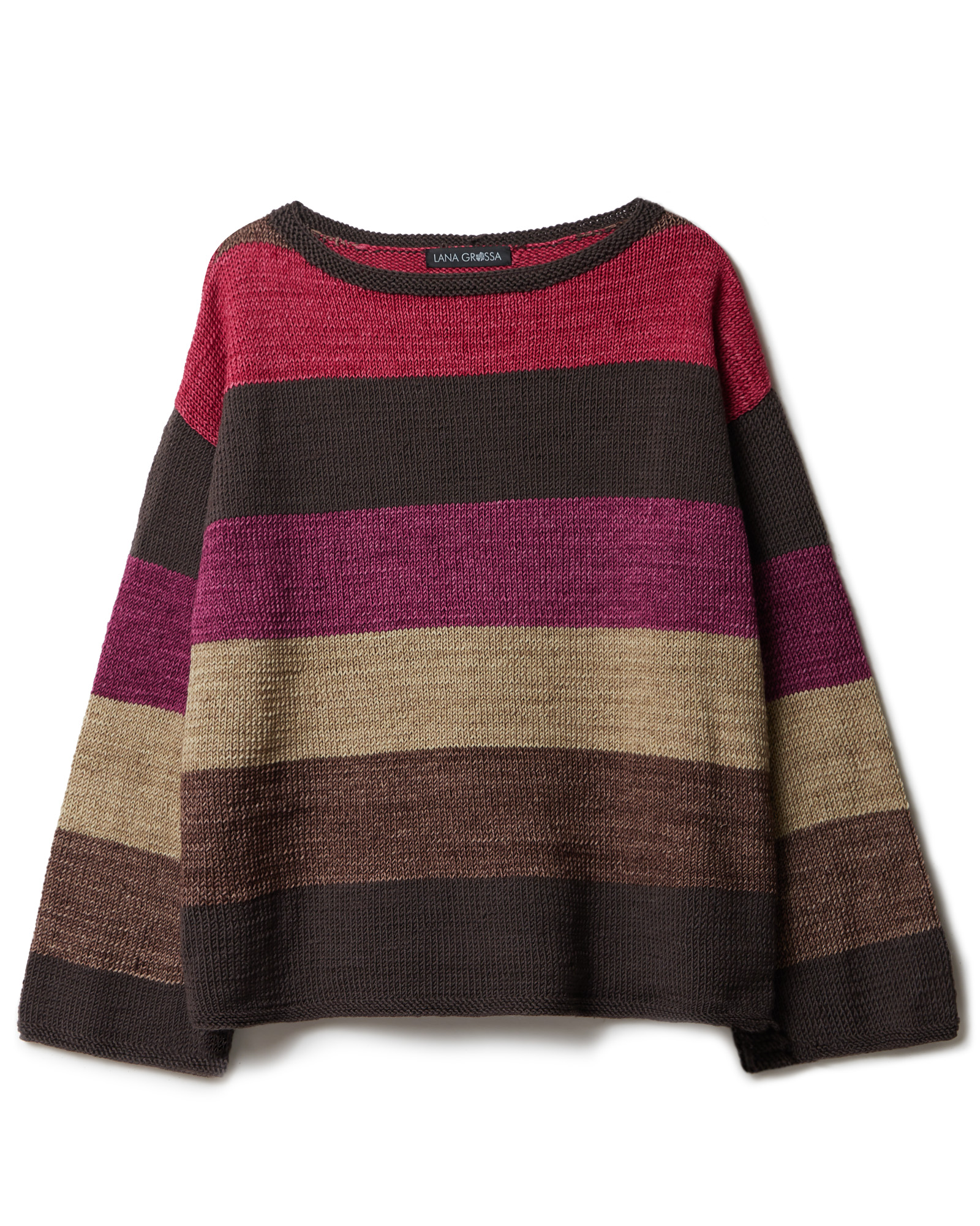 Strickset Pullover Mit Streifen Aus Cool Wool Und Cool Wool Vintage Von Lana Grossa 2 Strickset Pullover Mit Streifen Aus Cool Wool Und Cool Wool Vintage Von Lana Grossa – Bild 2