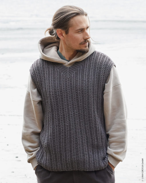 Strickset Pullunder Mit Strukturmuster Aus Bingo Von Lana Grossa