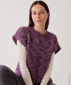 Strickset Pullunder In Halbpatent aus Vintage Chunky von Lana Grossa